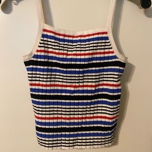 Red white and blue crop top!!
